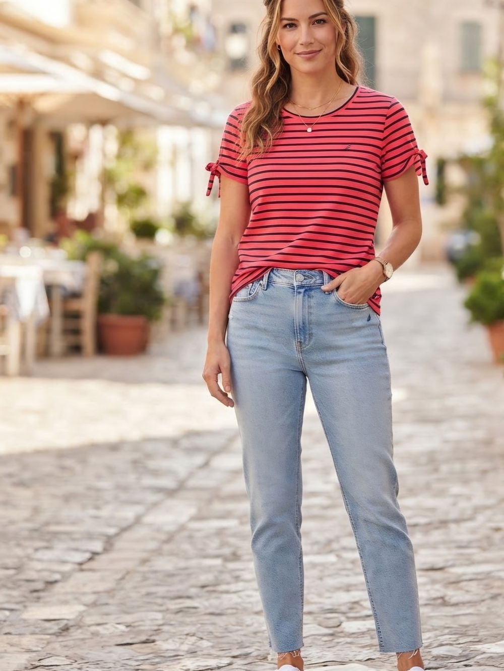 Nautica Light Blue Straight Leg Jeans